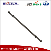 ISO 9001 negro anodizado que trabaja a máquina la barra de acero para industrial